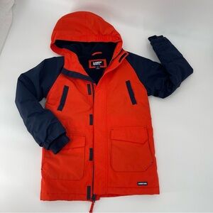LANDS END Kids 7 Squall Snow Parka Jacket Waterproof Winter Insulated Gorpcore